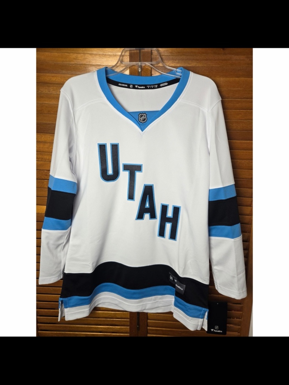 Utah Mammoth Fanatics Breakaway Away Jersey NWT